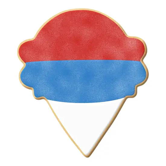 Ice Cream Cone Cookie Cutter 4.25 in B1594, CookieCutter.com, Tin Plated Steel, Handmade in the USA {3}