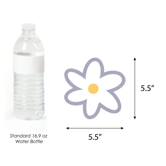 Big Dot of Happiness Purple Daisy Flowers - Decorations DIY Floral Party Essentials - Set of 20 {6}