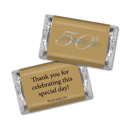 68 Pcs 50th Anniversary Candy Hershey's Chocolate Mix by Just Candy (20oz) {3}