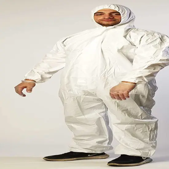 Hygea Disposable Coverall Protective Clothing, Size L {1}