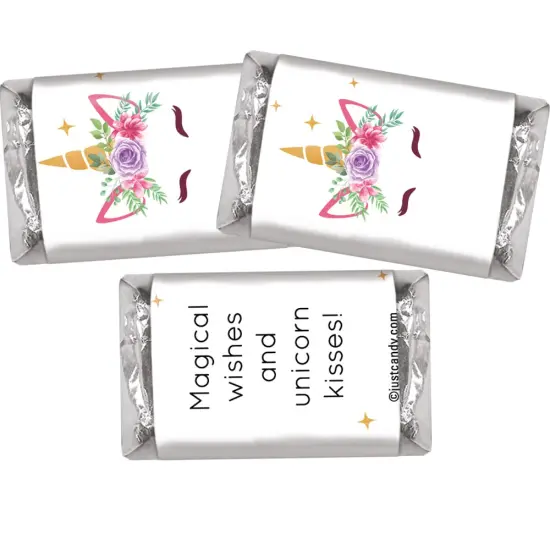108 Pcs Unicorn Birthday Candy Hershey's Chocolate Mix by Just Candy (2 lb) {2}
