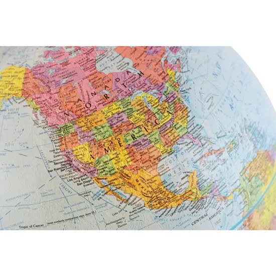 Explorer 12" Diameter Blue Ocean World Globe {3}