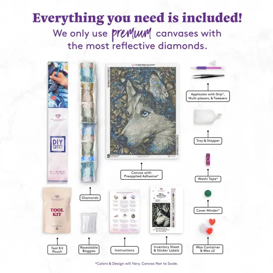 Silver Husky Dog {3}