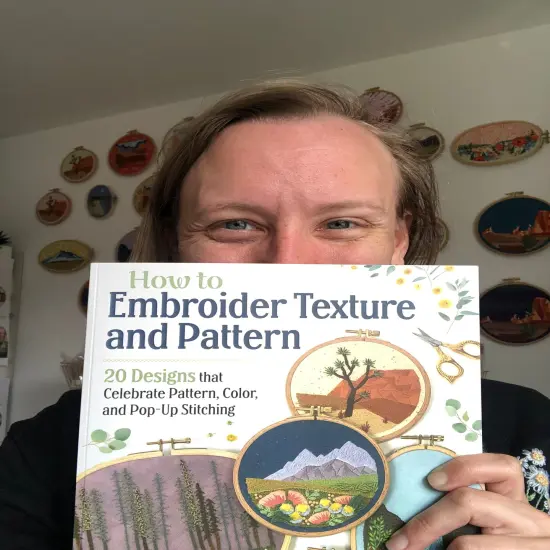 How to Embroider Texture and Pattern- Hand Embroidery DIY Book {1}