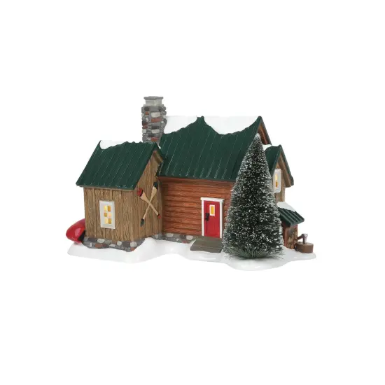 Department 56 Dept 56 Pine Ridge Cabin Christmas Figure Brown {3}