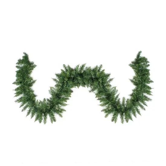 Northlight Buffalo Fir Commercial Christmas Garland - 50' x 10" - Unlit Green {1}