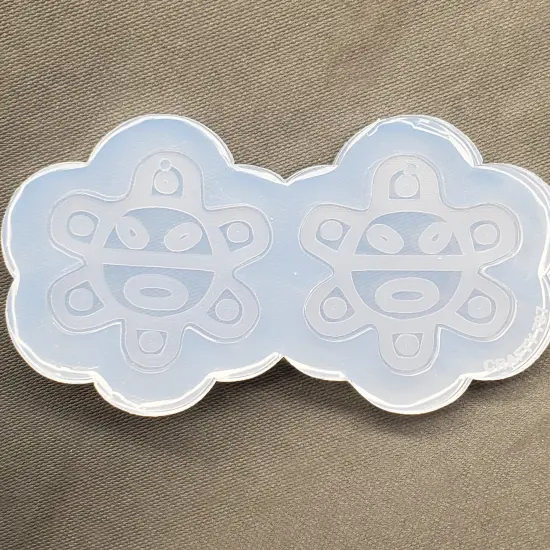 Sol Taino Symbol Dangle Earring Mold(C1) {3}