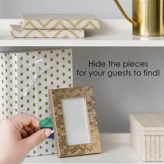 Big Dot of Happiness Par-Tee Time - Golf - Birthday or Retirement Party Scavenger Hunt - 1 Stand and 48 Game Pieces - Hide and Find Game {4}