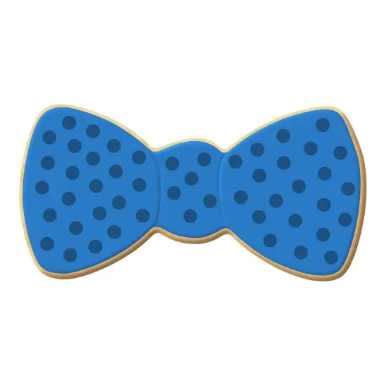 Bow Tie Cookie Cutter 4 in B1575, CookieCutter.com, Tin Plated Steel, Handmade in the USA {2}