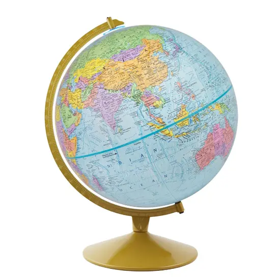 Explorer 12" Diameter Blue Ocean World Globe {1}
