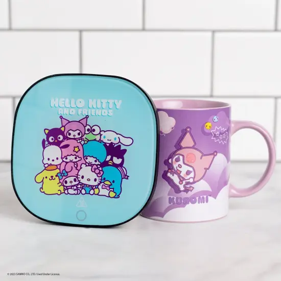 Uncanny Brands Hello Kitty and Friends Kuromi Coffee Mug with Electric Mug Warmer {3}