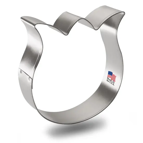 Rose Tulip Flower Cookie Cutter 3.25 in B1560, CookieCutter.com, Tin Plated Steel, Handmade in the USA {1}