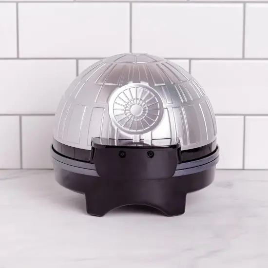 Uncanny Brands Star Wars Halo Death Star Waffle Maker {5}