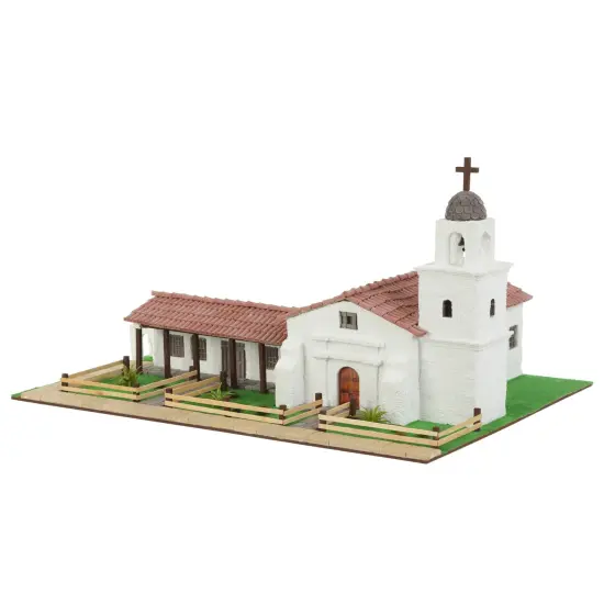 Mini bricks constructor set - Mission Santa Cruz {6}