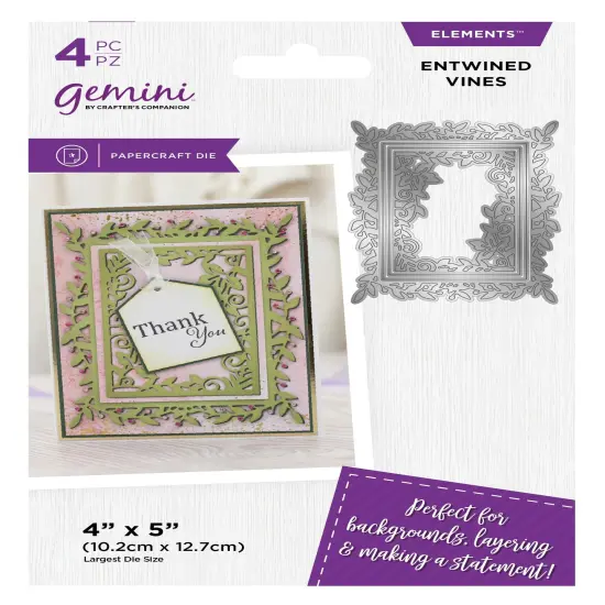 Crafter's Companion Cutting And Embossing Die-Entwined Vines {1}
