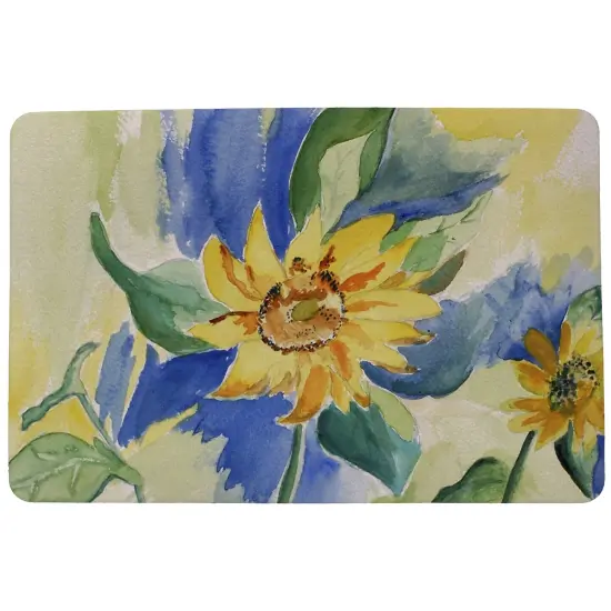 Betsy Drake Sunflower 30 X 50 Inch Comfort Floor Mat {1}