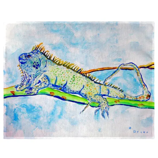 Betsy Drake Iguana Place Mat Set of 4 {1}
