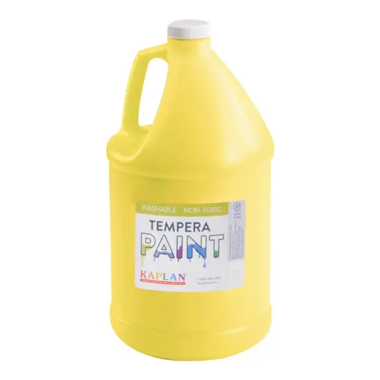 Kaplan Early Learning Company Kaplan Kolors Washable Tempera Paint Gallons - Set of 6 {6}
