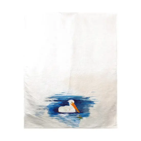 Betsy Drake Spring Creek Pelican Beach Towel {1}