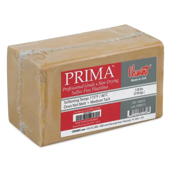 Chavant Prima Plastilina Clay - 2 lb {1}