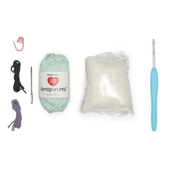 Red Heart Amigurumi Kit-Splashy The Whale {2}