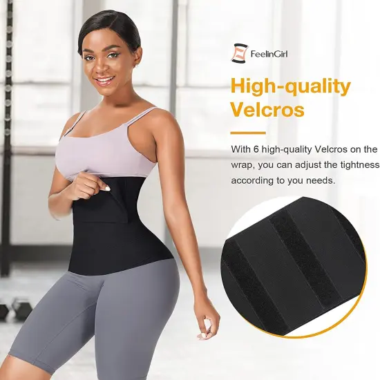 Waist Trainer for Women Bandage Wrap Sauna Belt Long Torso Tummy Wraps Belly Body Shaper Waist Trimmer Belt {5}