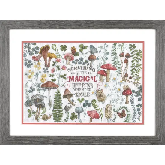 Dimensions Counted Cross Stitch Kit 16" Long-Woodland Magic Stocking {3}