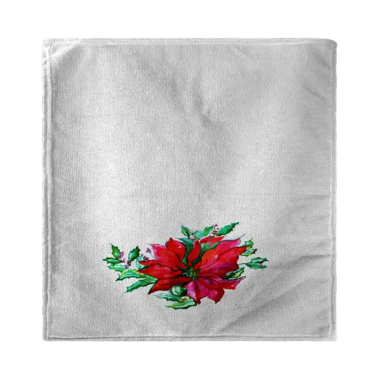 Betsy Drake Poinsettia Kitchen Towel {1}