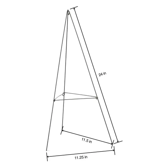 FloraCraft All-Purpose Sturdy Wire Easel-11.25"X11.5"X24" {2}