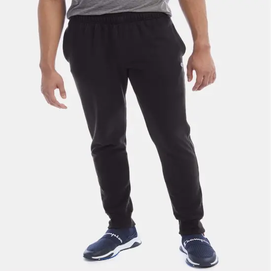 Champion&reg; Powerblend Fleece Joggers Black {1}