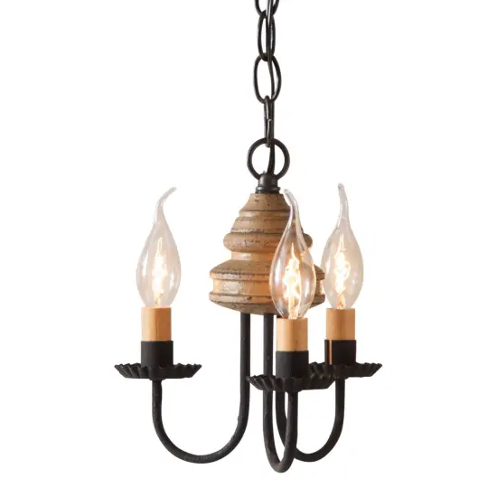 Bellview Chandelier in Pearwood {1}