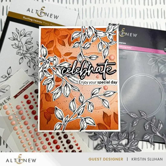 Martian Terrain Enamel Dots {5}