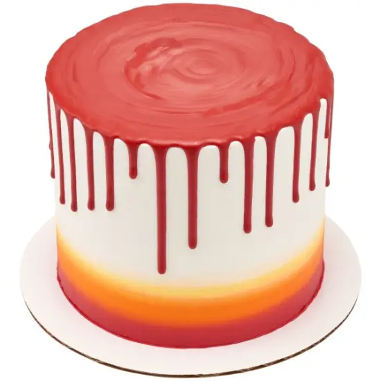 Red Cake Drip {3}