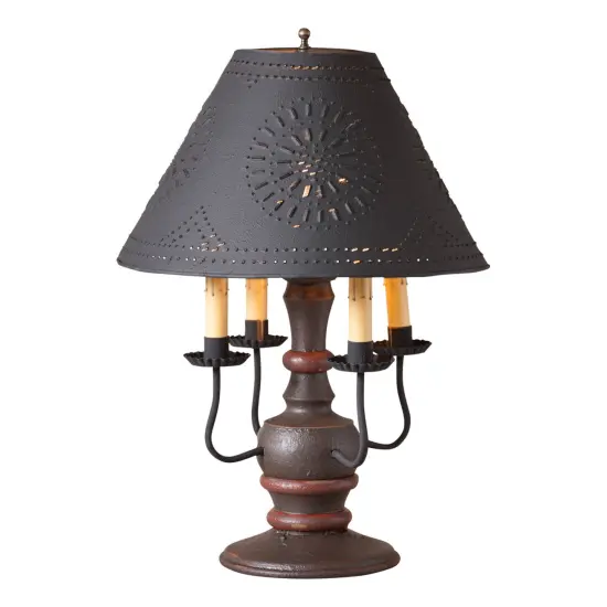 Cedar Creek Lamp in Expresso with Shade {1}