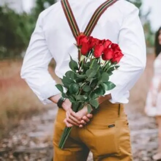 27" Red Rose Bud Stems (12-Pack) - Artificial Silk Flowers, Decorative Stems, Perfect for Bouquets, Events & Home Decor - Year-Round Beauty, Floral Home by Artificial Flowers {2}