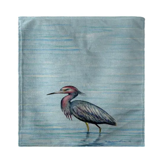 Betsy Drake Little Blue Heron Beach Towel {1}