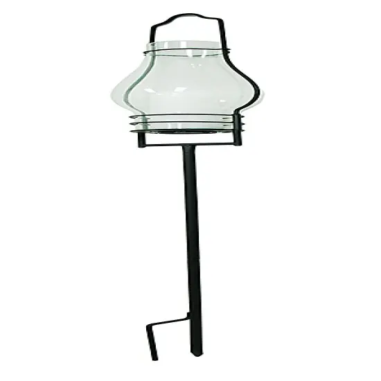 4 in 1 Glass Candle Lantern w/LED Flameless Candle {4}