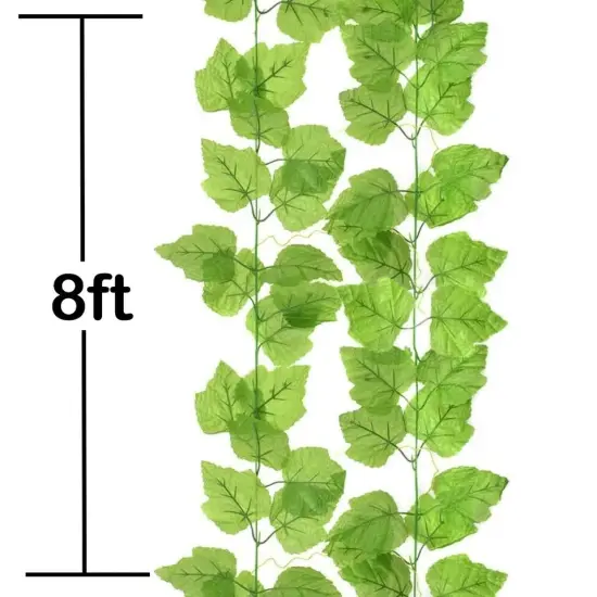 Artificial Grass Fall Ivy Grape Leaf Plants Fake Hanging Garland Vine Home Decor {4}