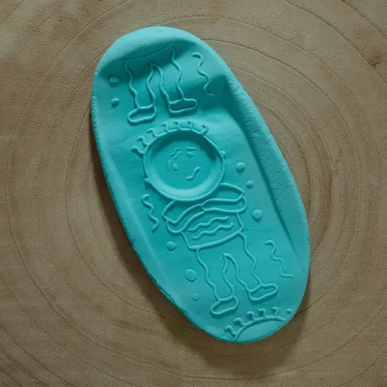 Kaplan Early Learning Company Emotions Dough Rollers & Tactile Emotion Stones {6}