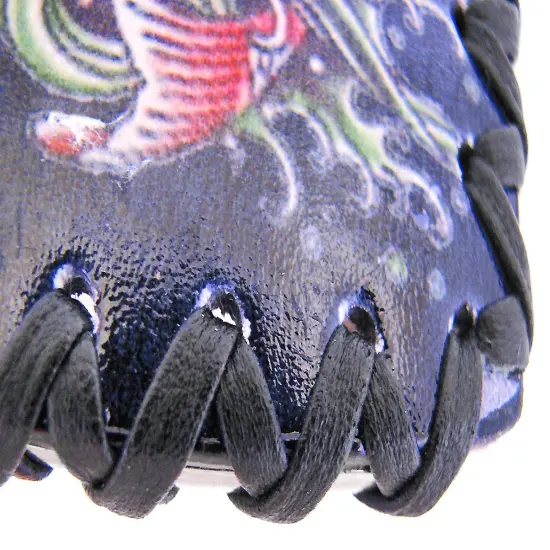 Tattoo Koi Fish Black Leather Belt Buckle Strength {4}