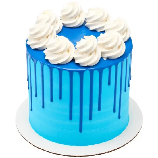Royal Blue Cake Drip {3}