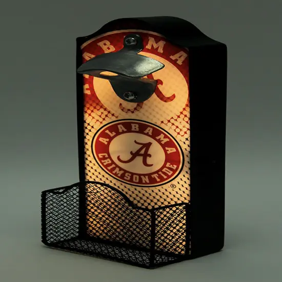 University of Alabama Crimson Tide LED Lighted Bottle Opener With Cap Catcher {3}