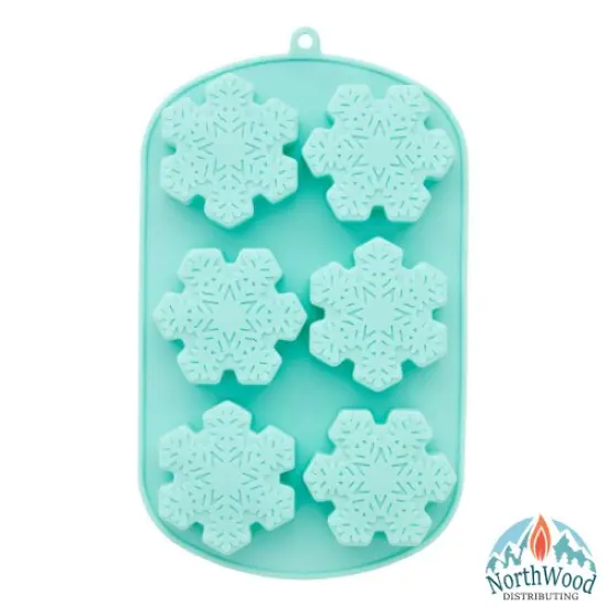 Silicone Soap Mold - Large Snowflake {2}