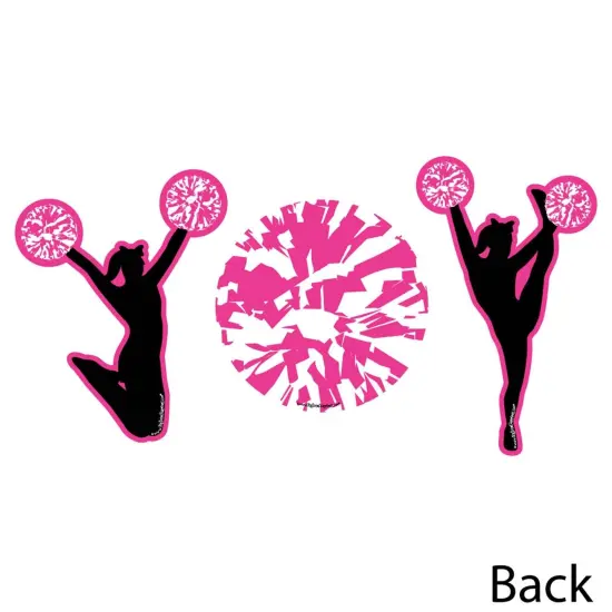 Big Dot of Happiness We've Got Spirit - Cheerleading - Cheerleaders Decorations DIY Birthday Party or Cheerleader Party Essentials - Set of 20 {4}