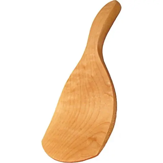 Carpenter Shop American Hard Maple Curved Butter Making Paddle Remove Buttermilk 9" x 4" {1}