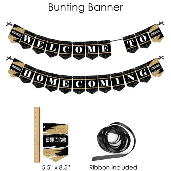 Big Dot of Happiness Hoco Dance - Homecoming Supplies - Banner Decoration Kit - Fundle Bundle {4}