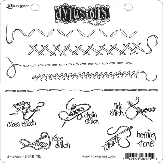 Dyan Reaveley's Dylusions Cling Stamp Collection-Sampler {1}
