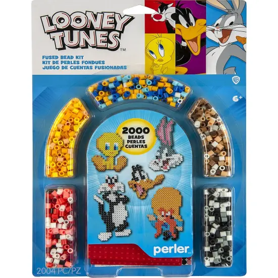 Perler Fused Bead Kit-Looney Tunes {1}