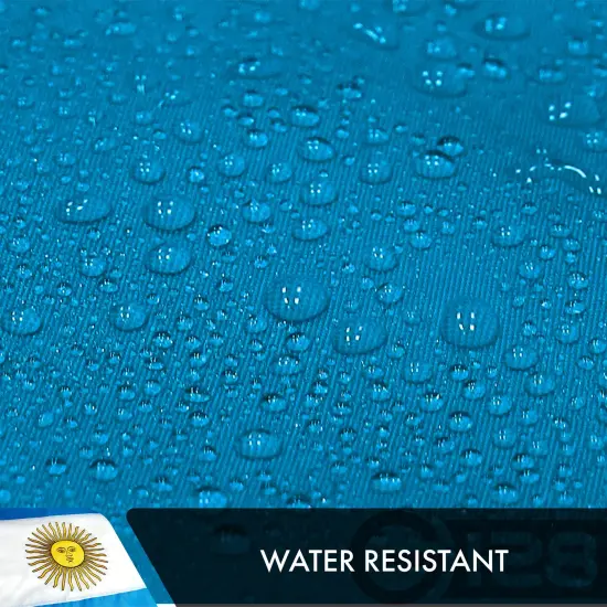 G128 Argentina (Argentinian) Flag | 3x5 feet | Double Sided Embroidered 210D “ Indoor/Outdoor, Brass Grommets, Heavy Duty Polyester {6}