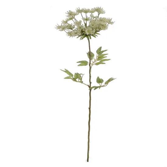 12-Pack: White Queen Ann Lace Spray with Silk Foliage by Floral Home&reg; {2}